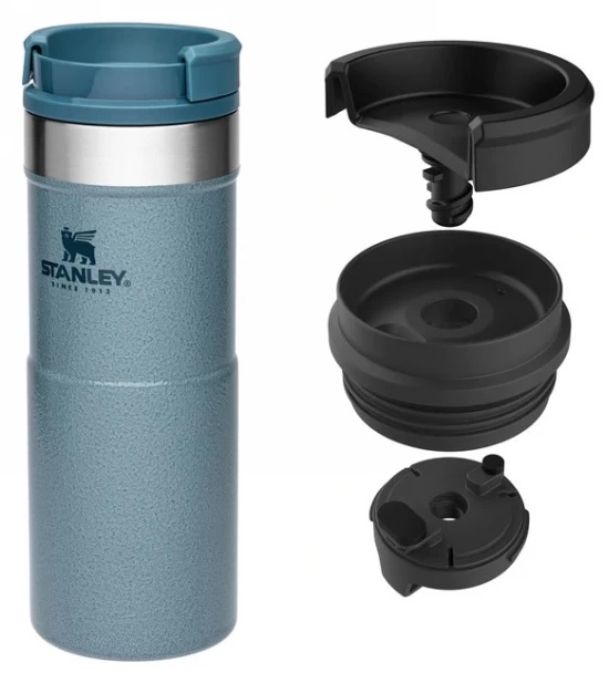 Термокружка STANLEY Classic Neverleak™ 0,35L (10-09855-009) голубая