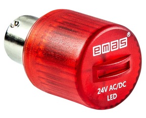 Светодиод LED 24VAC/DC красный