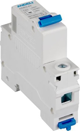 Автоматический выключатель ADB3-63 C1/1 6kA Andeli, 