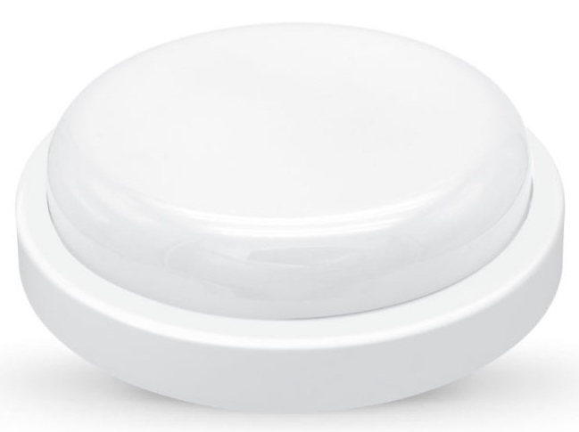 Светильник LED Ultraflash LBF-0312 C01 (12 Вт, IP54, 220В круг)
