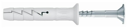 Дюбель-гвоздь 8*60 потай (100 шт.) (KOELNER), уп