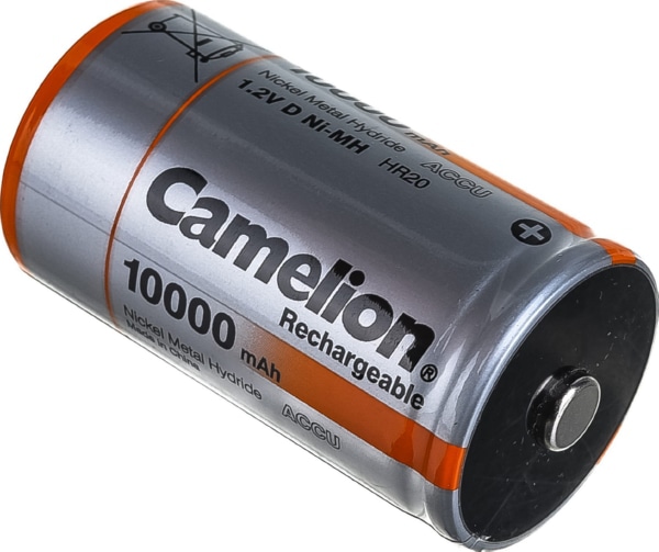 Аккумулятор Camelion R20-10000mAh Ni-Mh BL-2 (1,2 В)