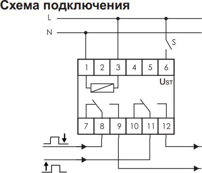 Конвертер импульсного сигнала PSI-02D-230V