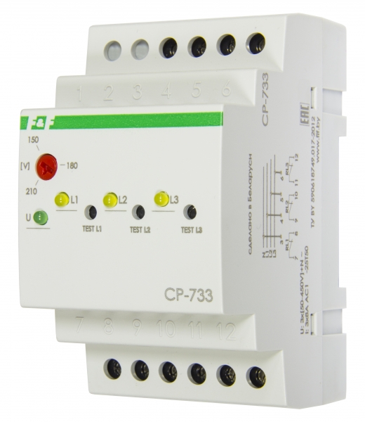 Реле контроля напряжения CP-733