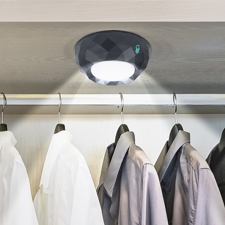 Светодиодный фонарь подсветка ЭРА Пушлайт SB-507 Луна с сенсорным выключателем и самоклеющейся повер