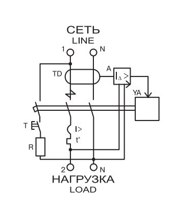 АВДТ32 С25/2/30mA, тип АС, 6kA IEK