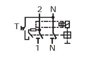 УЗО EFI-P2 AC 63/0.03 (1+N)