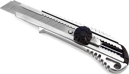 Нож с лезвием 18 мм, стальной Tulips tools Нож с лезвием 18 мм, стальной Tulips tools