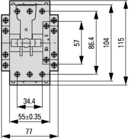 Контактор DILM40 (400v, 50Гц/440v, 60Гц, , 50А, кВт,)