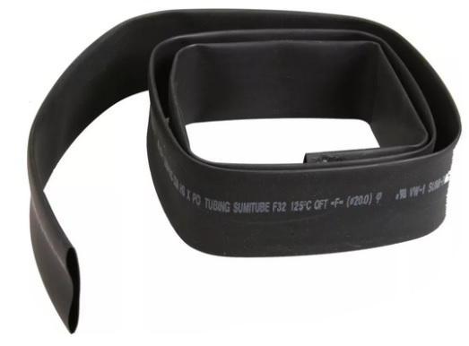 Термоусаживаемая трубка ТТУнг-LS 18/9 черная (1м) (IEK)