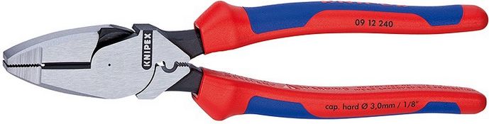 Клещи "Lineman's Pliers" 240 мм с обжимом