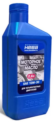 Масло 4-х тактное "Мототехника Нева" SAE10W30 (0.6л)