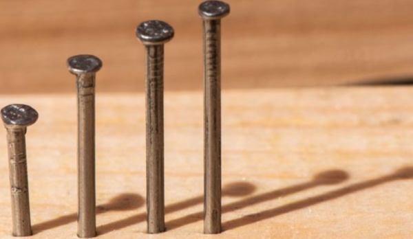 Гвозди 3,0*70 строительные ЧЕРН. (400 гр.) (Стройбат), уп