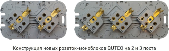 Розетка ОУ 3-я с/з Белый Quteo LEGRAND