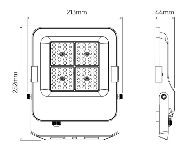 Светильник PRIME FLUX  50W 4000K 7000lm 120°