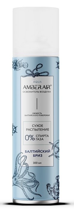 Освежитель воздуха "Amber Air" Балтийский бриз (AQUA) 300 мл