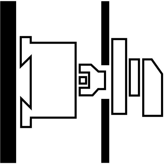 Переключатель щитовой T3-2-8211/Z (32A, 1-0-2) 2-pol