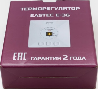 Терморегулятор EASTEC E-36 (накладной, 6 кВт)
