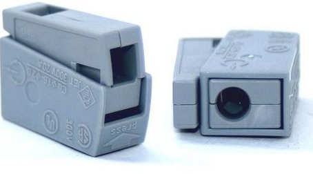 Клеммник 224-101 1*(1-2,5mm) 24A 450V (10)