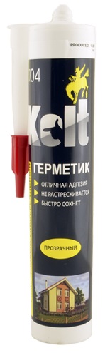 Герметик KOLT (KG) силиконовый универсальный прозрачный