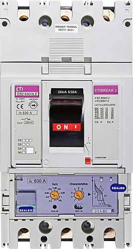 Автоматический выключатель EB2 630/3LE 630A 3p ETI