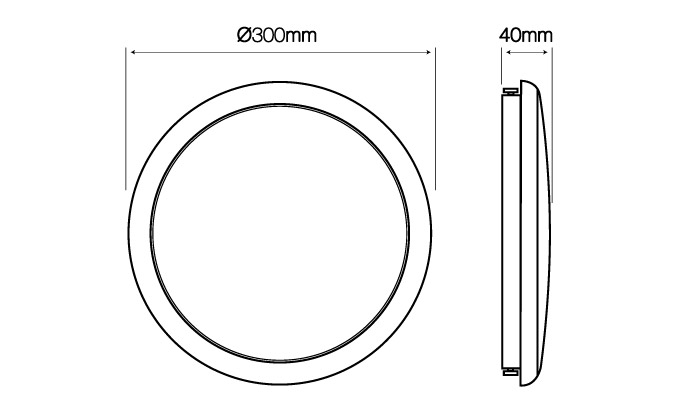 Светильник LED ЖКХ PRIME LUNAR 22W 1870Lm 4000K IP65 круг Ledline