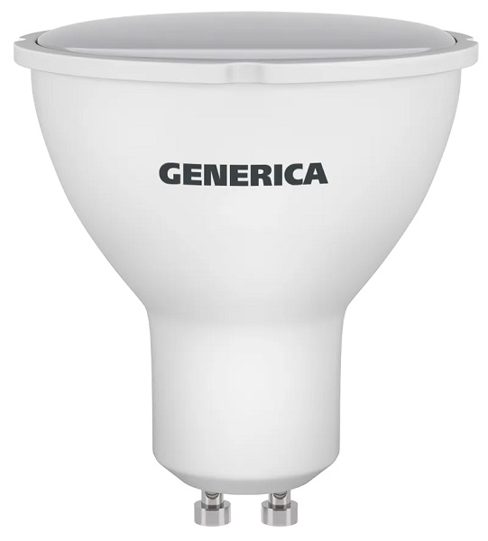 Лампа LED PAR16 GU10 4000К 8Вт 800Lm GENERICA