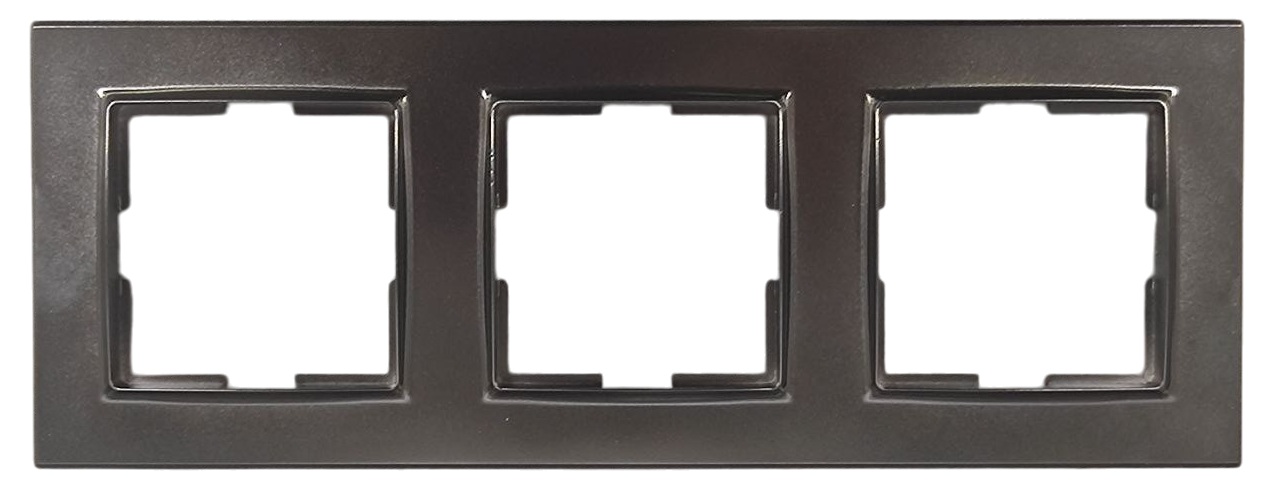 Рамка 3-я чёрная SD-P1019B "Standard" AWSproducts