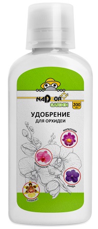 Удобрение жидкое минеральное для орхидей, 200 мл, Nadzor Garden/36 PESBUT3