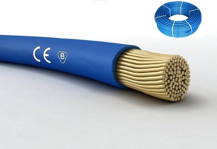 Провод LGY 1* 1,5 (ПВ3) 300/500V (H05V-K), (только бухтами,100м) СИНИЙ