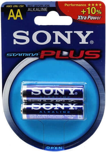 Элемент питания Sony LR6 Stamina PLUS BP-2