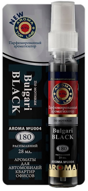 Bvlgari BLACK спрей