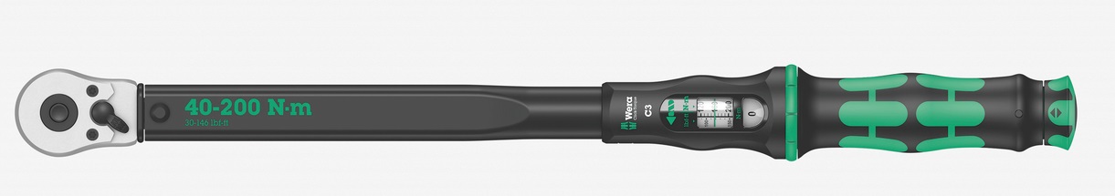 Click-Torque C 3 Динамометрический ключ с трещоткой с реверсом