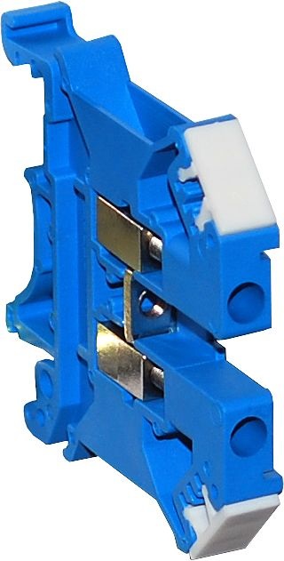 Винтовая клемма UT1-2.5(T) BLUE 2,5-4мм