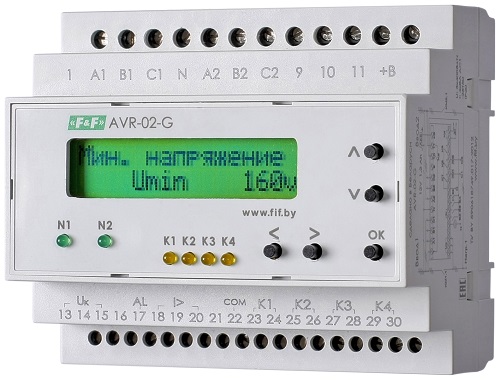 Реле АВР AVR-02-G (АВР 2.0; 2.1)