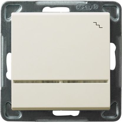 Выключатель LP-3RS/m/27 1070 лестничный с подсветкой (без рамки)
