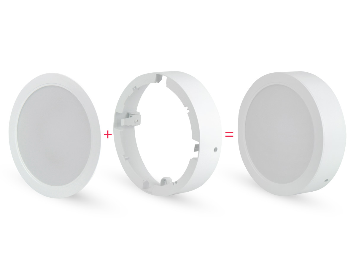 Светильник встраиваемый LED LITE MOLLY 24Вт 4000К 2550Лм 220/185мм