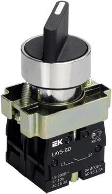 Переключатель LAY5-BD25 2 пол. I-0 1но, IP40 IEK