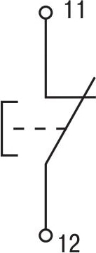 Кнопка управления LA167-BAF42 d=22мм 1р красная IEK
