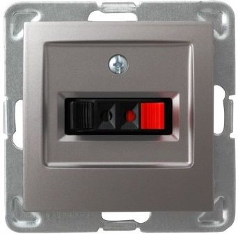 Розетка GG-1Y/m/23 1039 акустическая одинарная (без рамки)