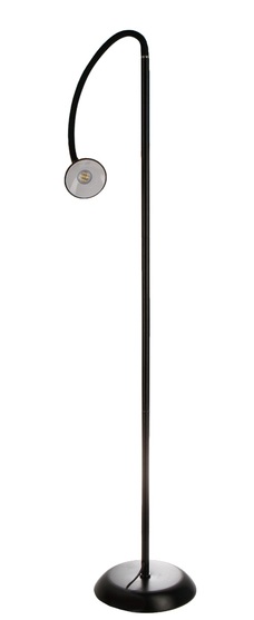 Cветильник торшер Camelion KD-797 C02  230В, 5Вт,4000К, черный