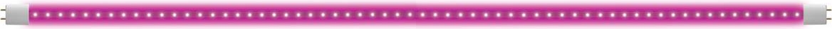 Лампа светодиодная LED-T8-18W/SPSB/G13/CL PLP30WH для растений