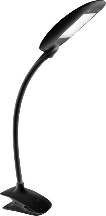 Светильник настольный Camelion KD-832  C02 черный LED (на прищепке, 6 Вт,230В,350 лм, 4000К, сенс.ре