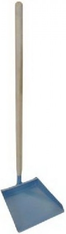 Совок с вертикальной деревянной ручкой (1Э)