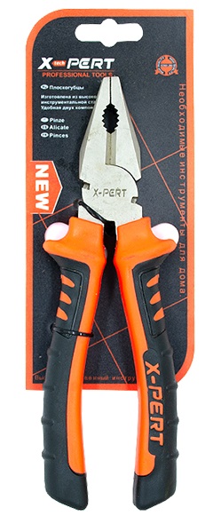 Пассатижи комбинированные Р-6 двухкомпонентные ручки 160 мм X-PERT