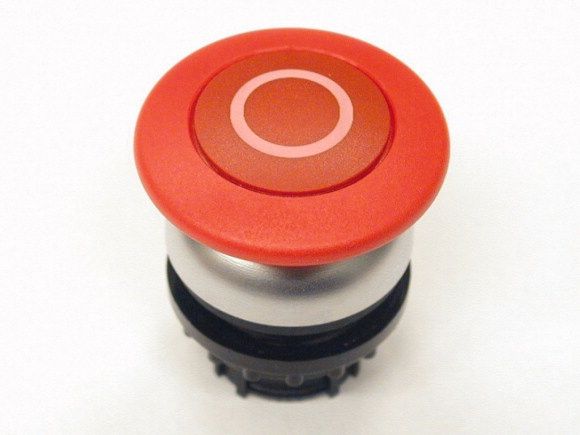 Кнопка грибовидная "Стоп" с фикс. M22-DRP-R-X0