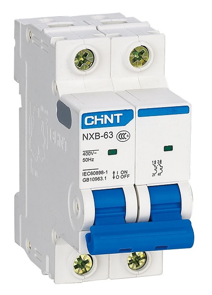 Автоматический выключатель NXB-63S B50/2 4.5кА CHINT
