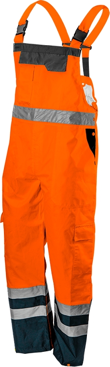 Полукомбинезон рабочий, оранжевый, размер L (NEO)