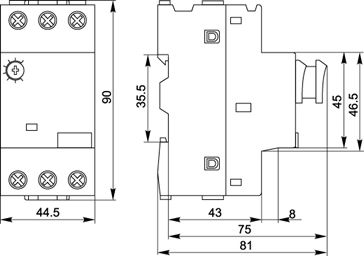 Пускатель ПРК32-10 In=10A Ir=6-10A Ue 660В ИЭК