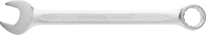 Ключ комбинированный 23 мм, сталь CrV, DIN 3113 HOEGERT